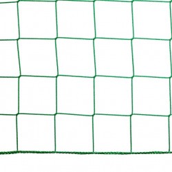 Plasa pentru poarta de fotbal verde 7.5m x 2.5m - fir 3mm -1051-01